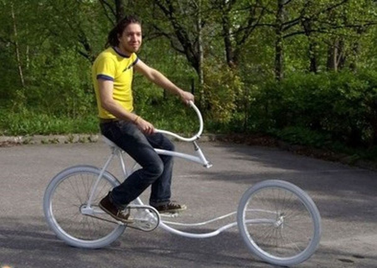 دوچرخه عجیب و غریب/عکس