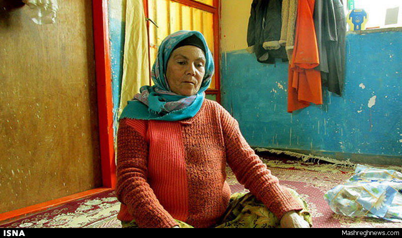 تصاویر: تنها بانوی رفتگر ایران