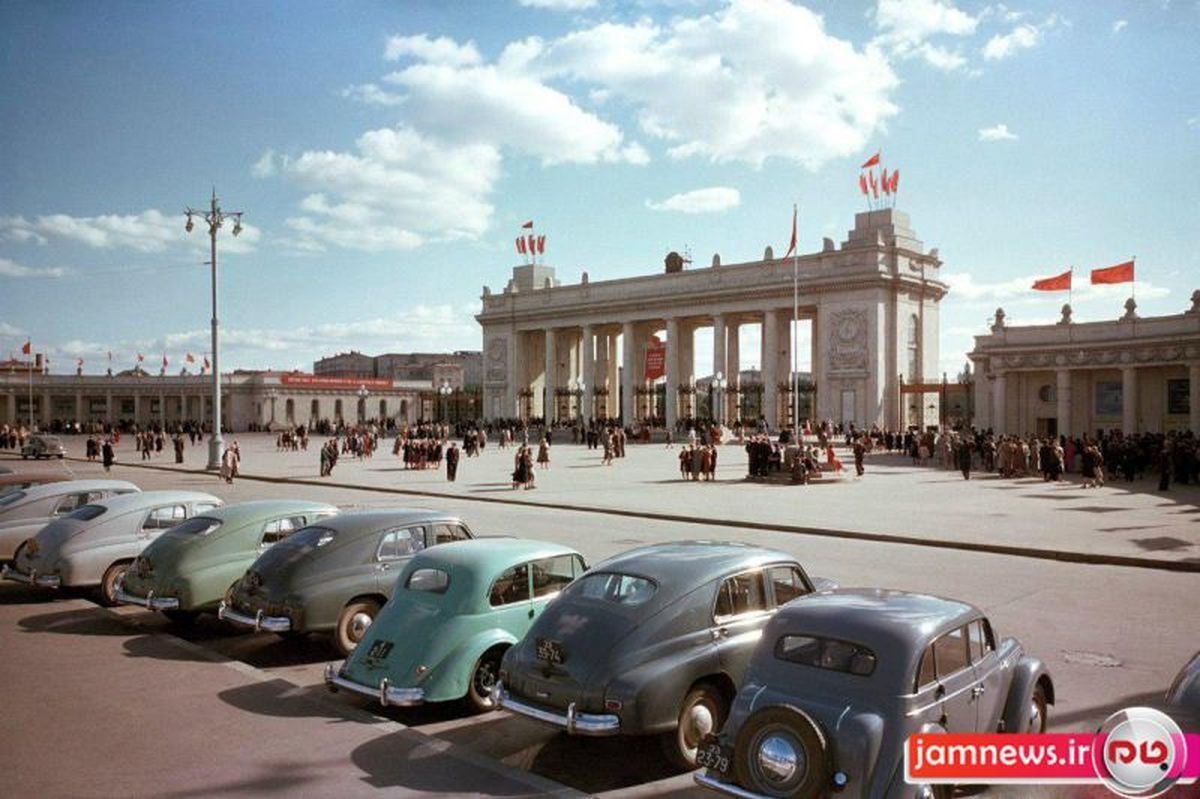 تصویری دیدنی از مسکو ۶۳ سال پیش