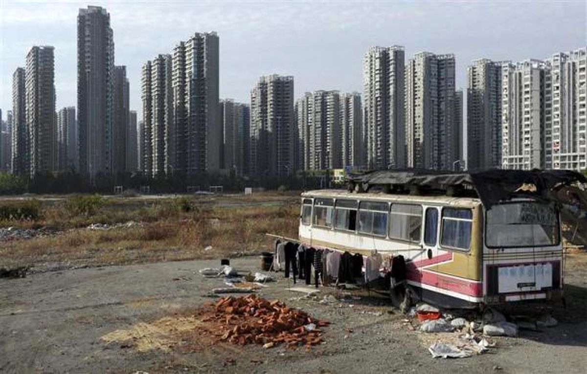 عکس/مرز میان فقر و غنا چه کوتاه است!