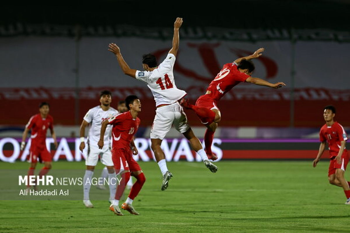 پایان بازی ایران 3 _ 0 کره شمالی