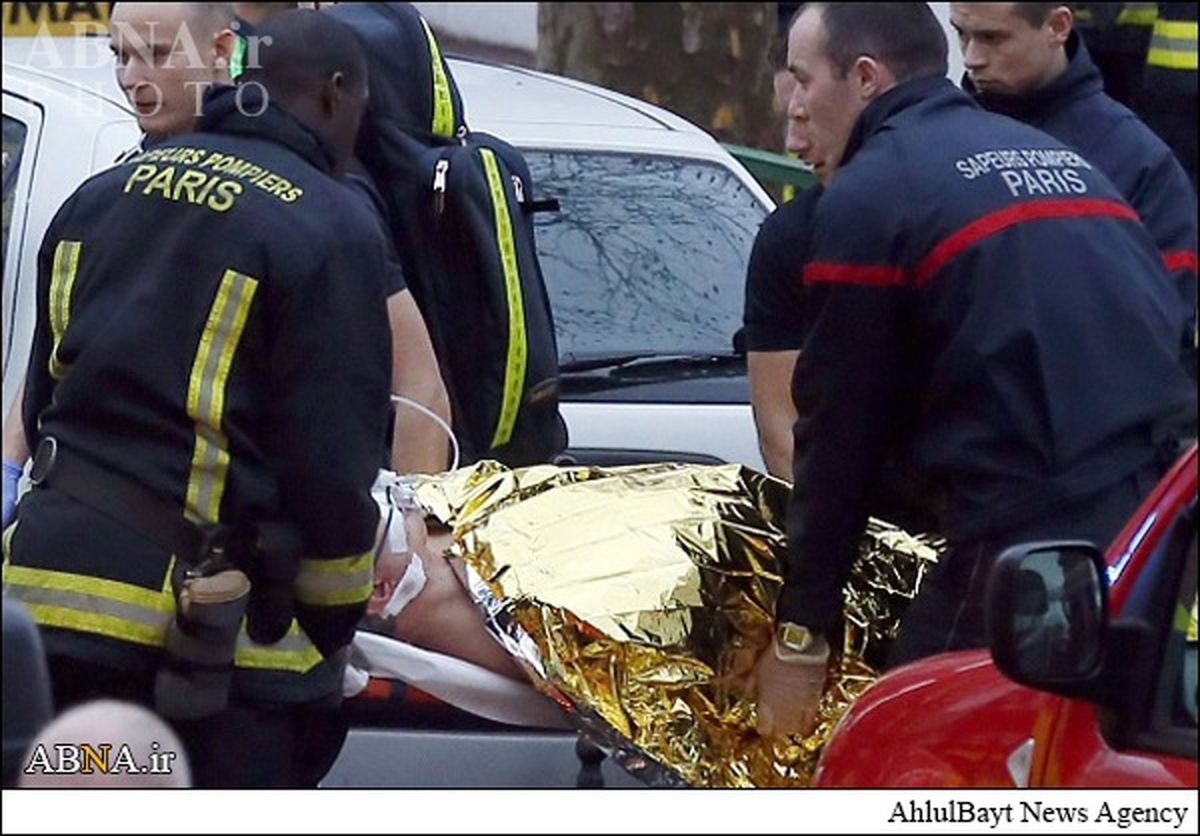 مرگ یک پلیس درتیراندازی پاریس/تصاویر