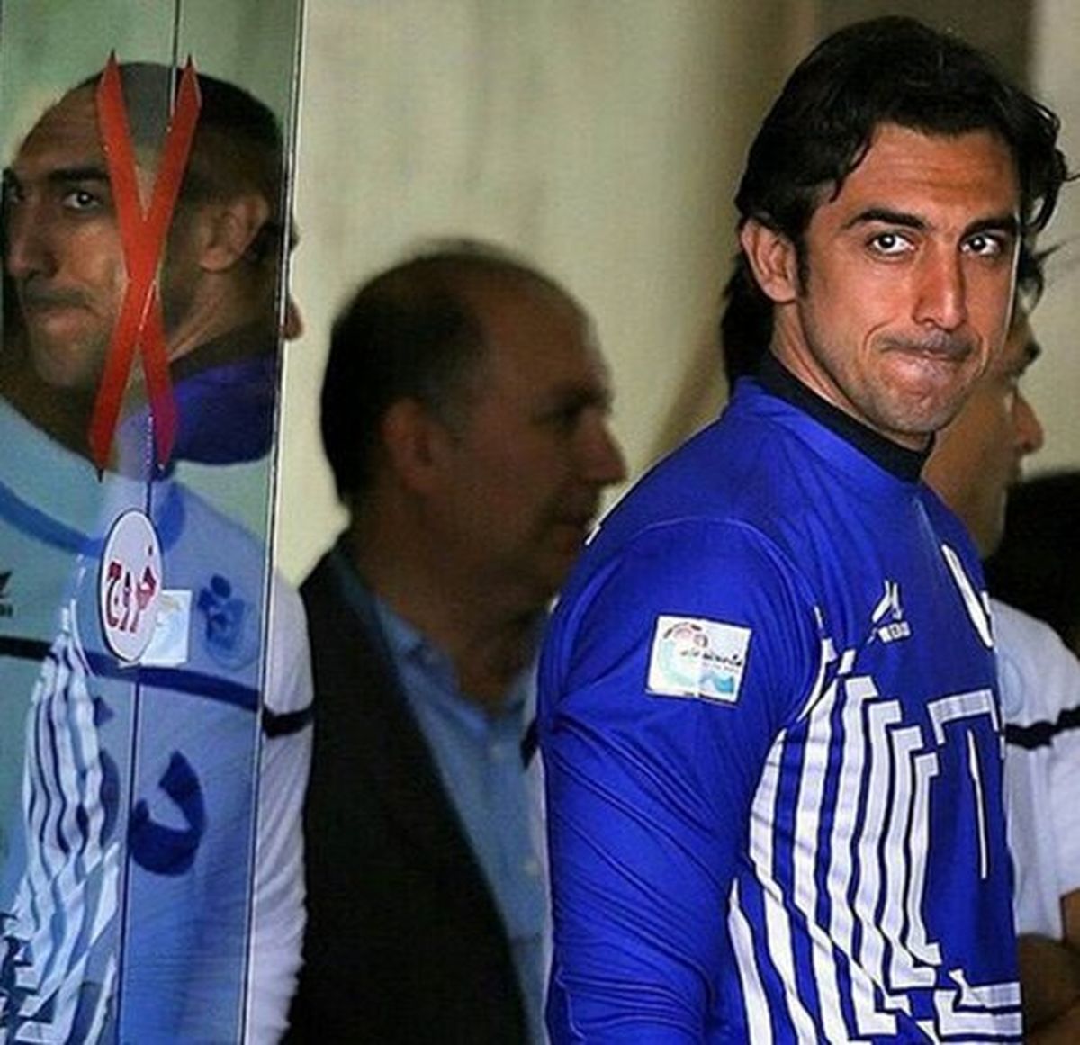 مهدی رحمتی دوباره آبی پوش شد/عکس