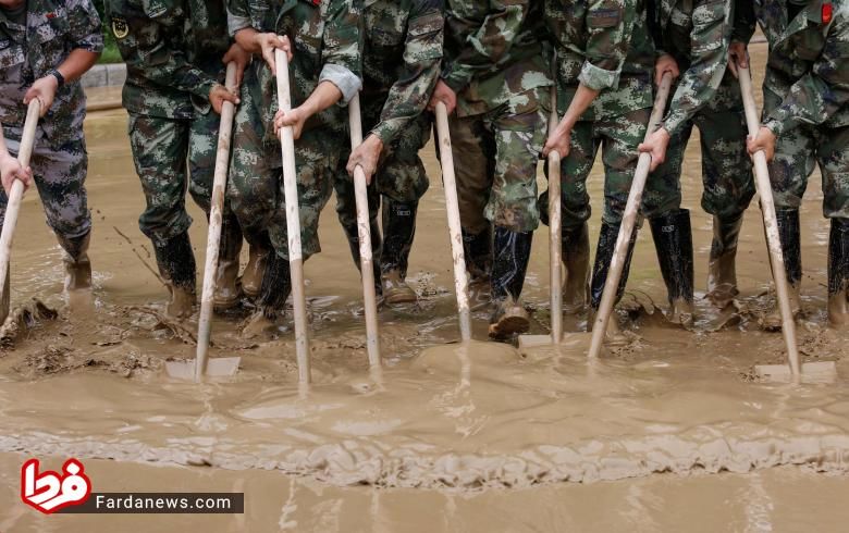 تصاویر: وقتی چین را سیل برد