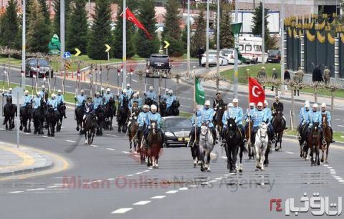 عکس: اسکورت خودرو ملک سلمان در ترکیه