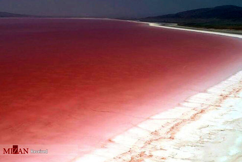 تصاویر: دریاچه صورتی رنگ توز در ترکیه