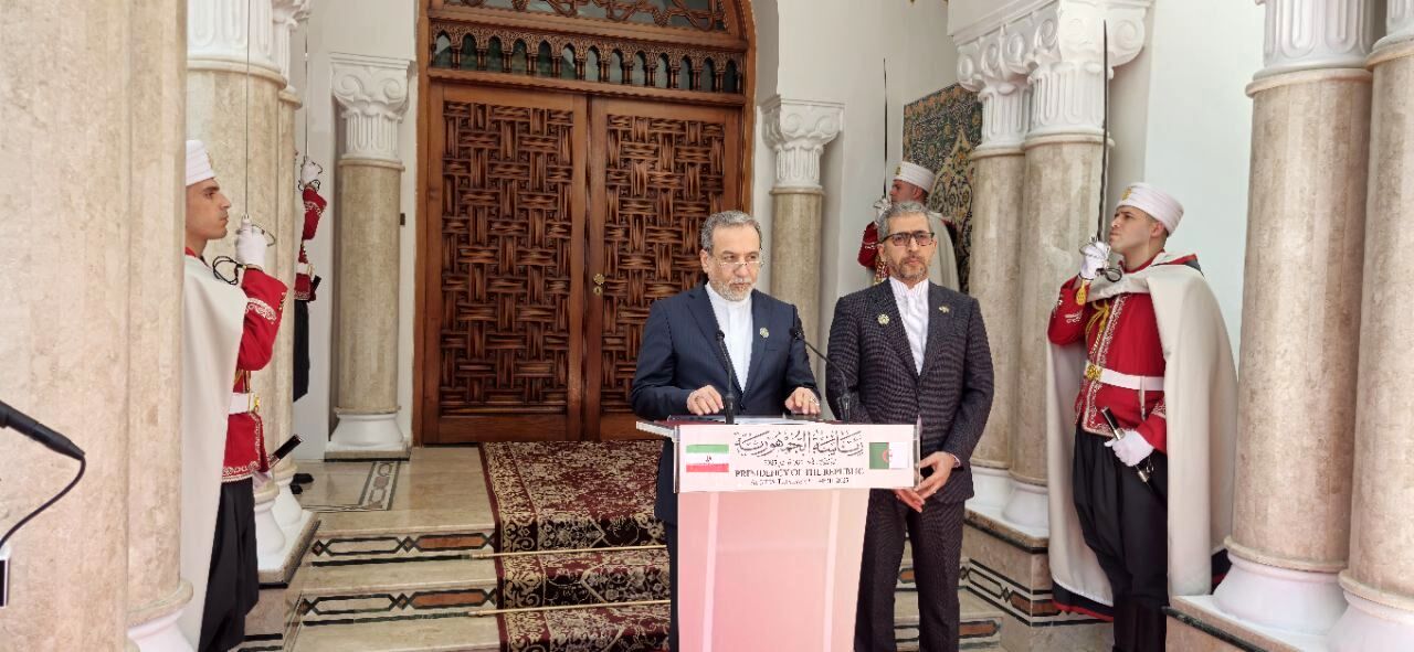 عراقچی: اقدامات الجزایر در دفاع از غزه شجاعانه است