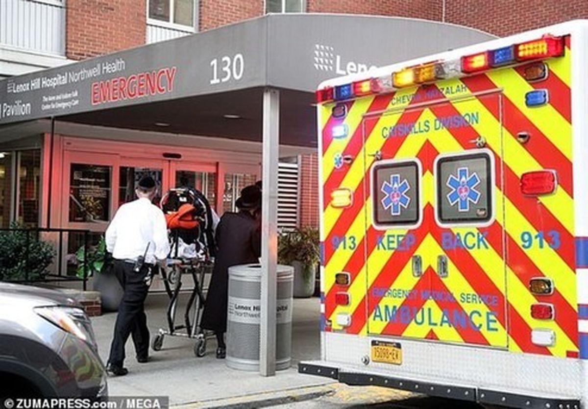 نظامی بازنشسته آمریکایی مقابل بیمارستان جان داد! +عکس