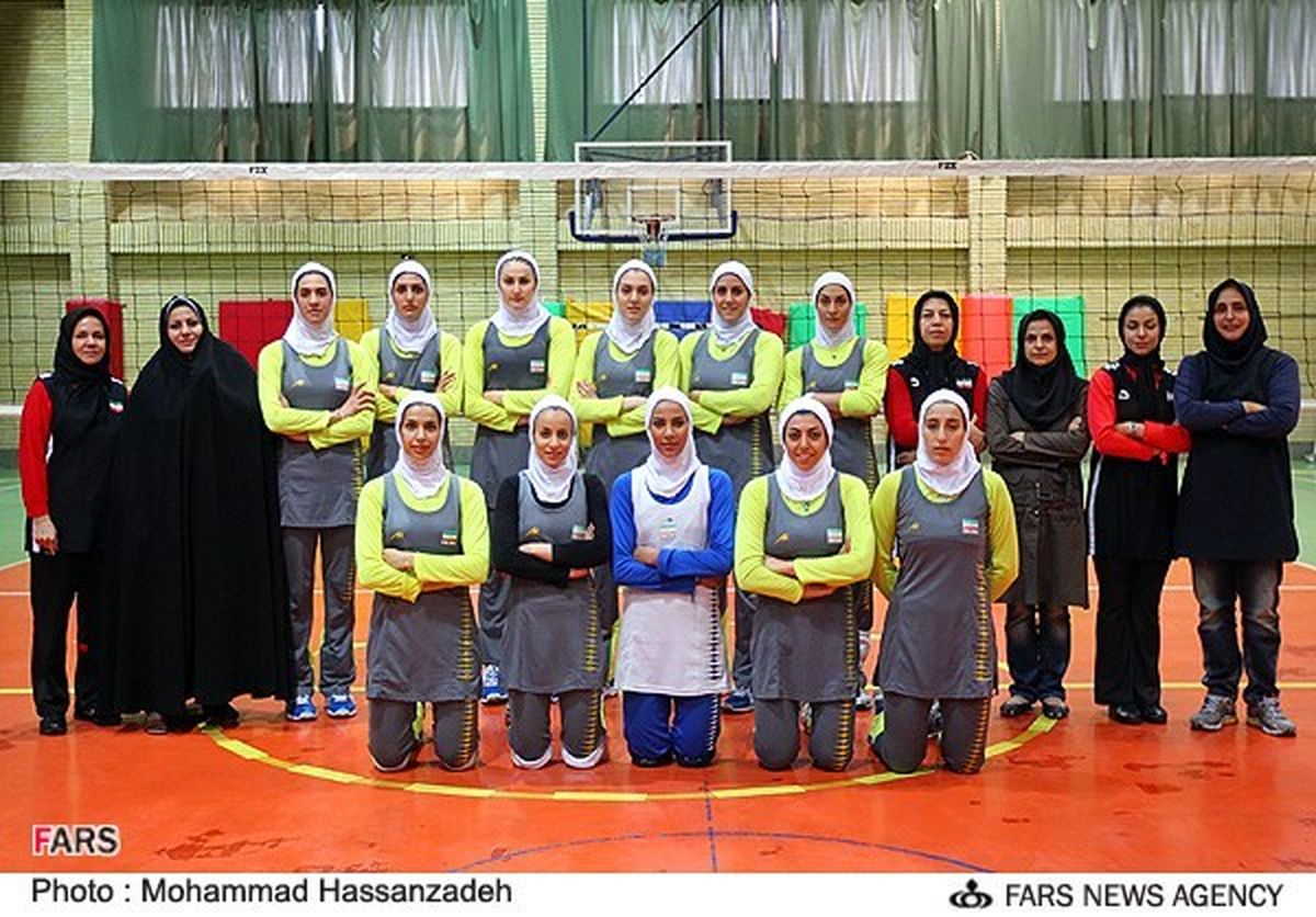 تیم ملی والیبال بانوان/ عکس