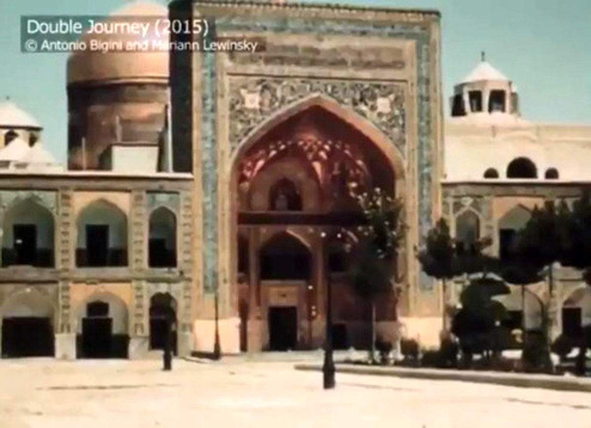 فیلمی رنگی از حرم امام رضا در ۸۱ سال پیش