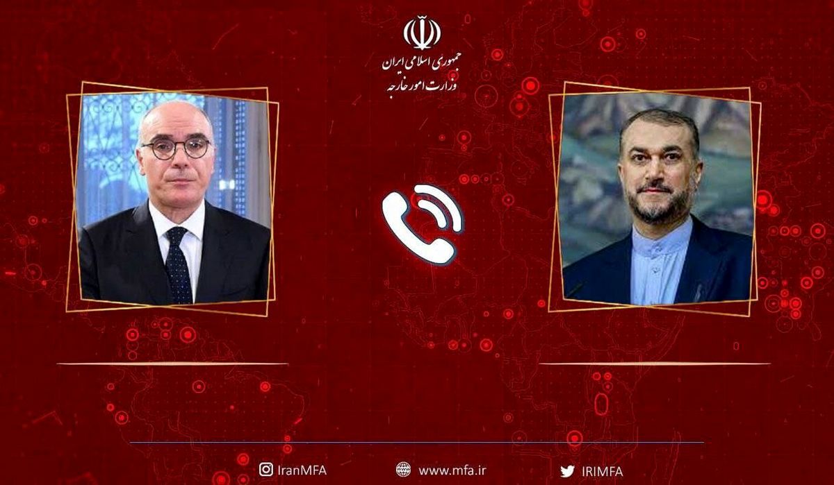 رایزنی امیرعبداللهیان و وزیر خارجه تونس درباره آخرین تحولات فلسطین