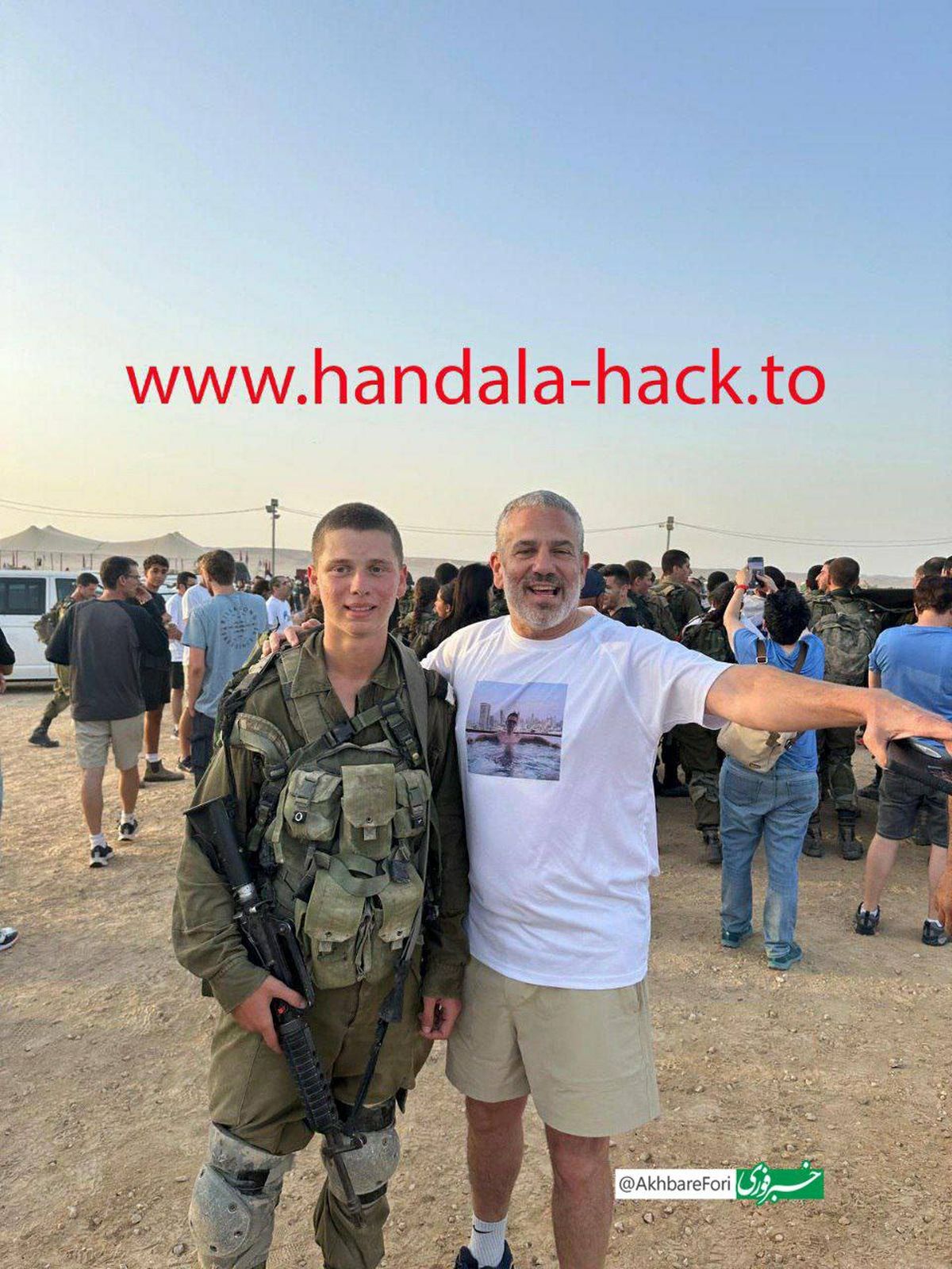 حنظله تلفن همراه معاون شبکه کانال ۱۴ اسرائیل را هم هک کرد