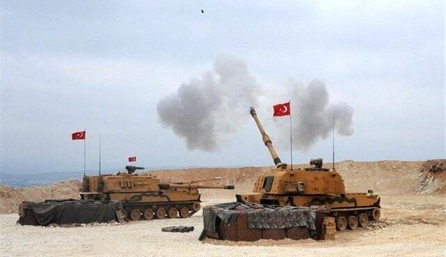 حمله توپخانه‌ای ترکیه به شمال عراق