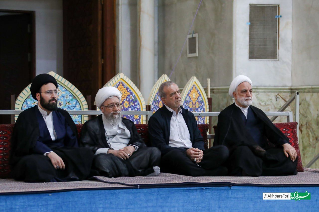 سران قوا و رئیس مجمع در مراسم سالگرد ارتحال امام خمینی(ره)