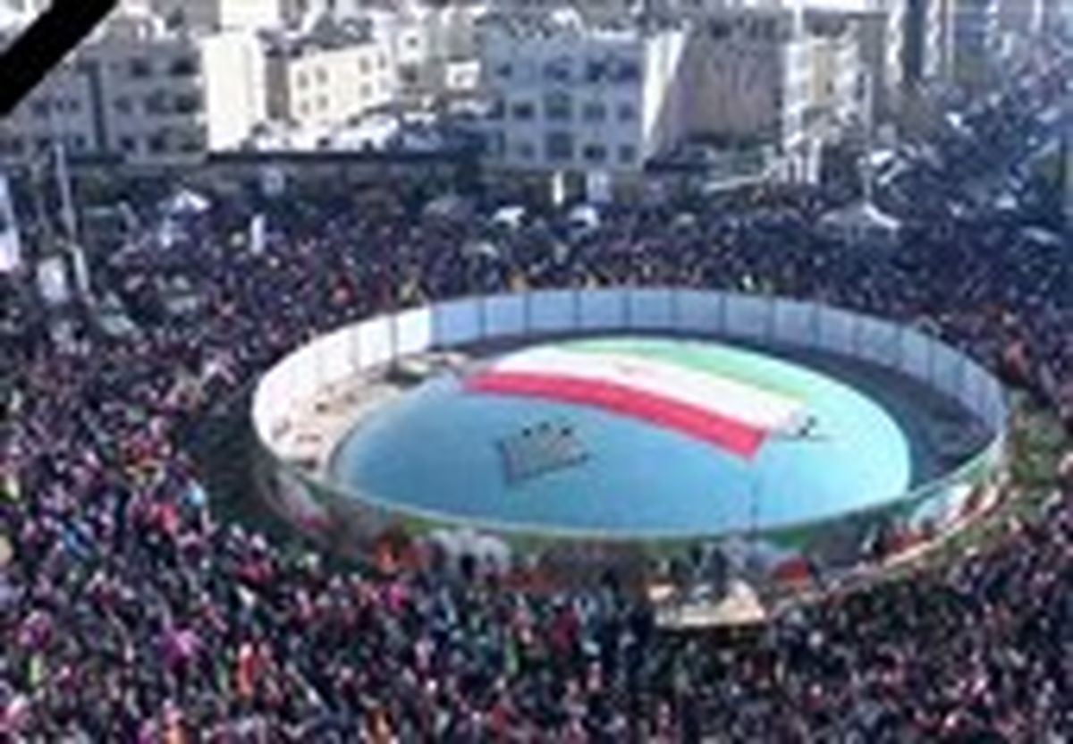 حضور سران قوا و شخصیت‌های سیاسی در تجمع ضد اغتشاشات