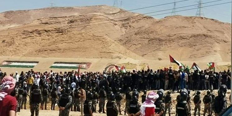 اردنیها برای حمایت از مقاومت عازم مرز فلسطین شدند