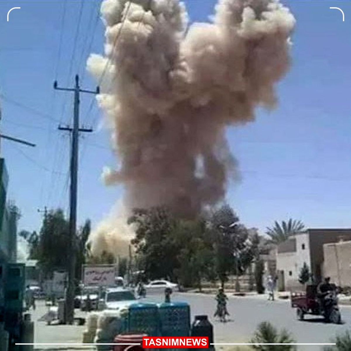 ‏وقوع انفجار در شهر فیض‌آباد افغانستان