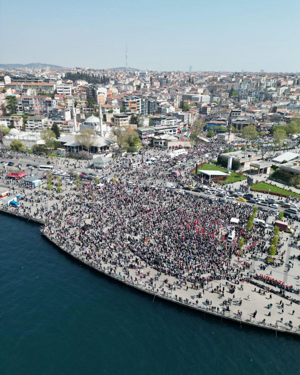 تصاویر: تظاهرات گسترده در استانبول برای محکومیت جنایات اسرائیل
