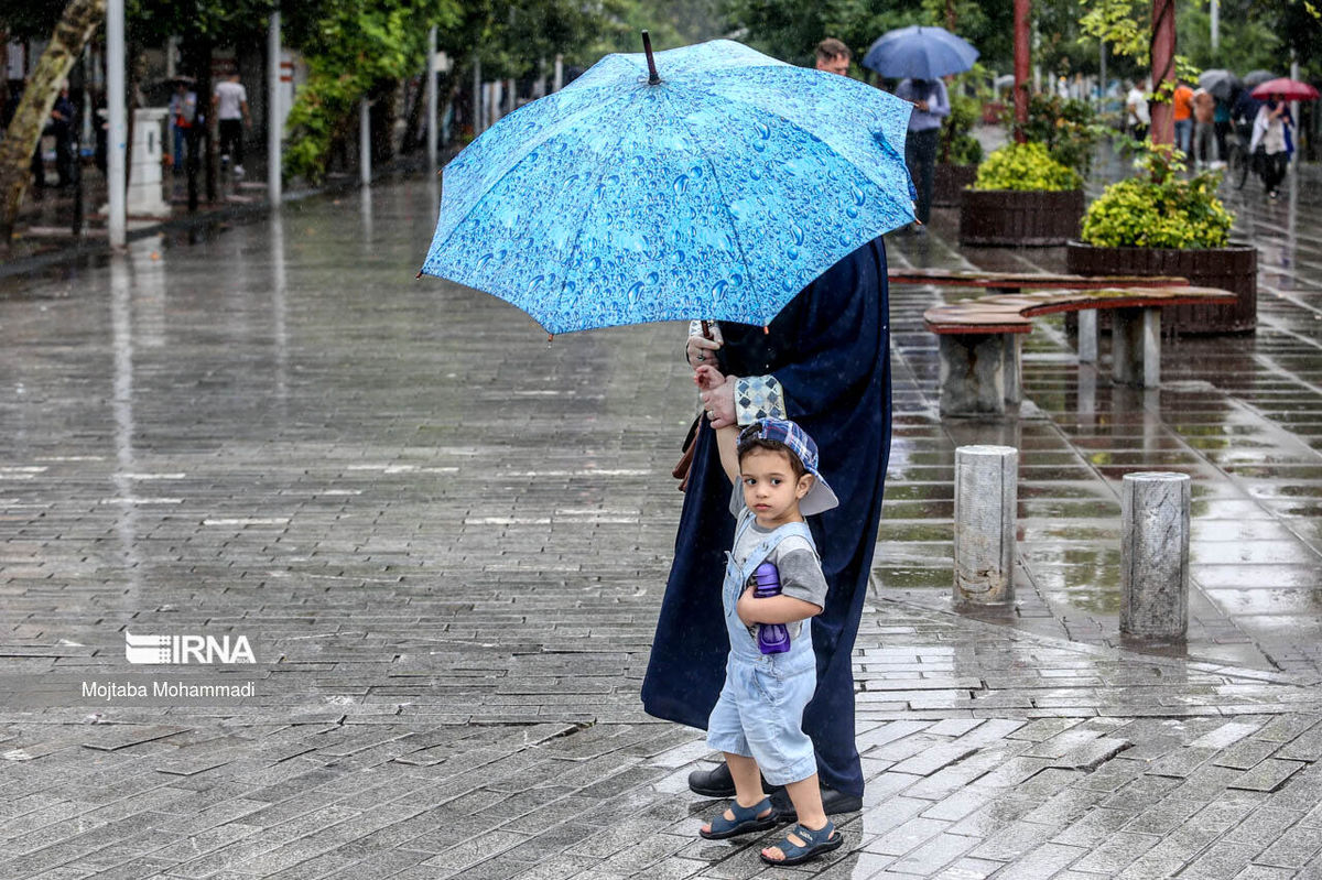 آخرین وضعیت آب و هوایی | هوای این استان ها بارانی شد