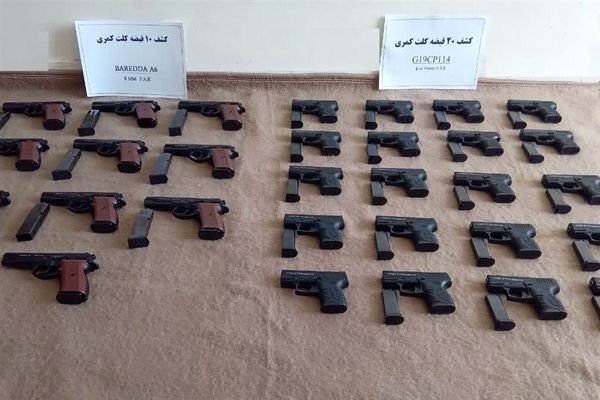 انهدام باند قاچاق سلاح در سروآباد 
