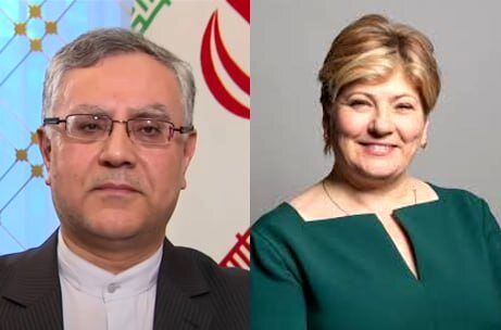 دیدار سفیر ایران با مقامات انگلیس