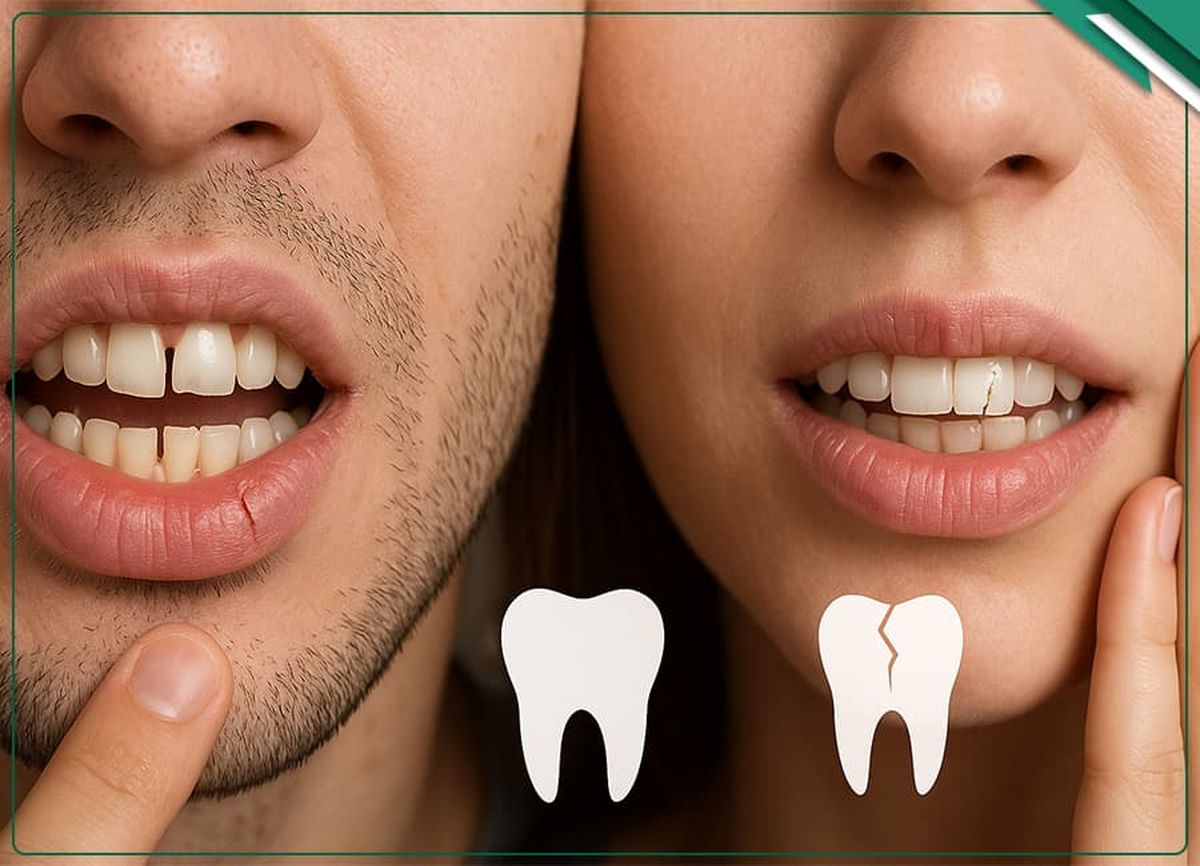 روش های درمان دندان ترک خورده و شکسته | راهنمای 0 تا 100