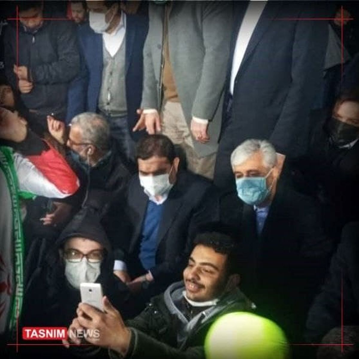 حضور معاون اول رییسجمهور در ورزشگاه آزادی +عکس