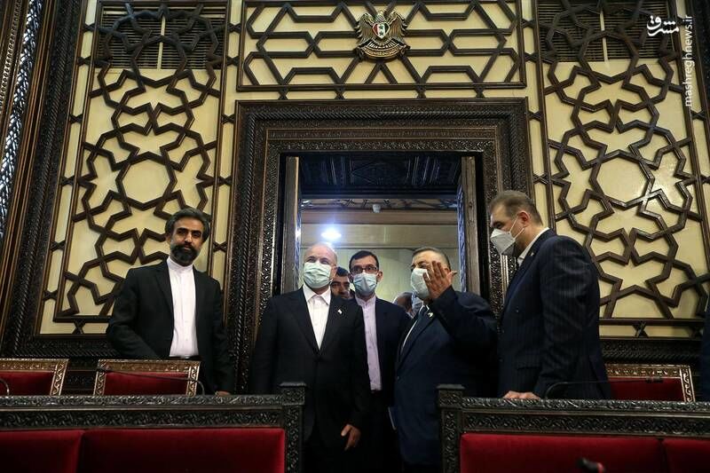 تصاویر:  دیدارهای قالیباف در سوریه