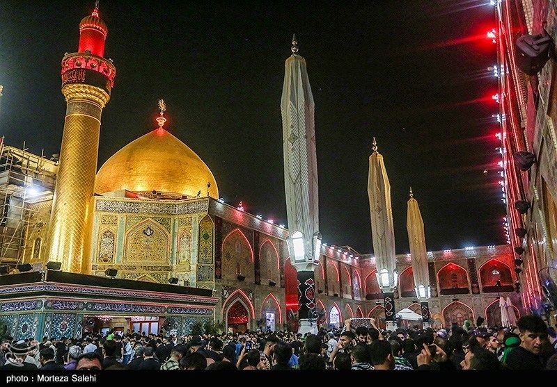 تصاویر: حرم مطهر حضرت علی (ع) در آستانه اربعین حسینی
