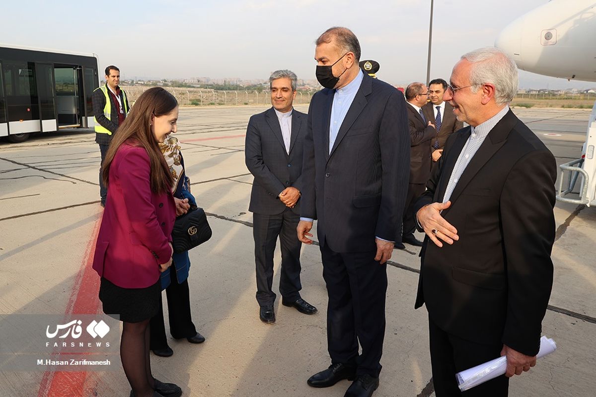 تصاویر: ورود امیرعبداللهیان به ارمنستان