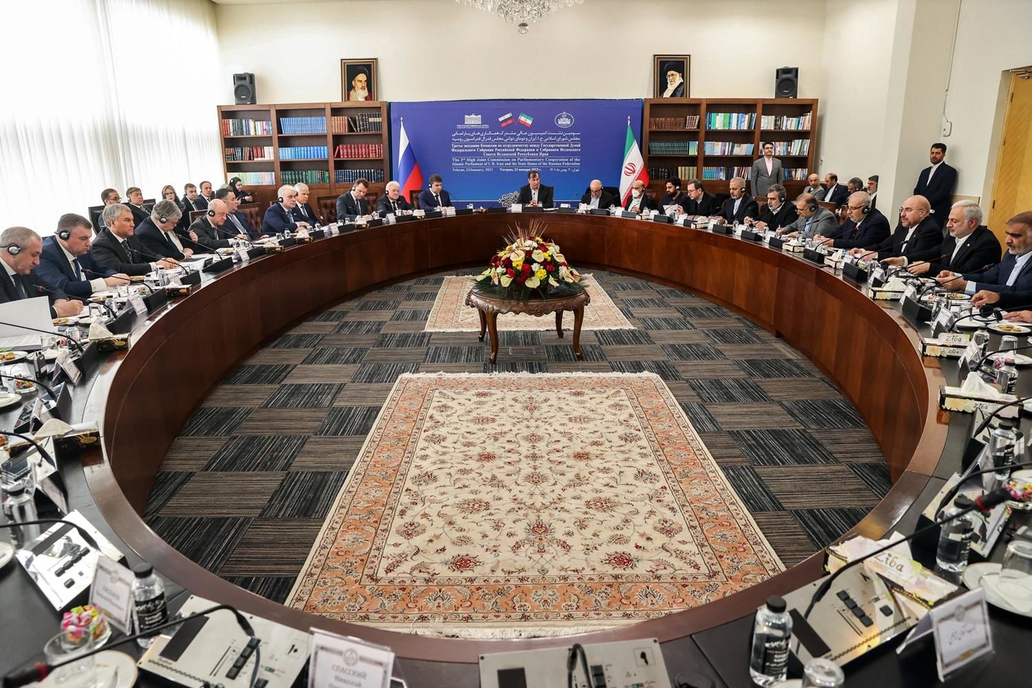نشست کمیسیون عالی مشترک همکاری های پارلمانی مجالس ایران و روسیه
