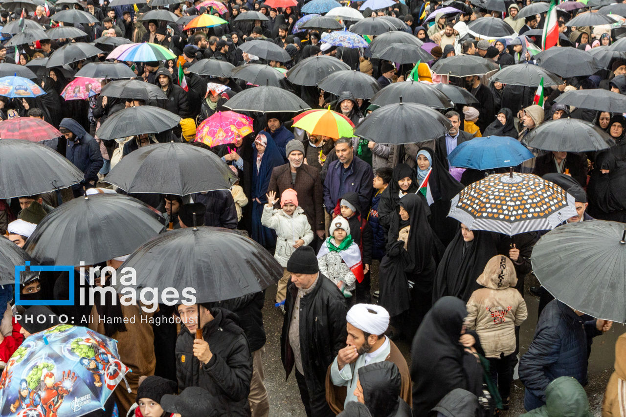 راهپیمایی ۲۲ بهمن در تبریز