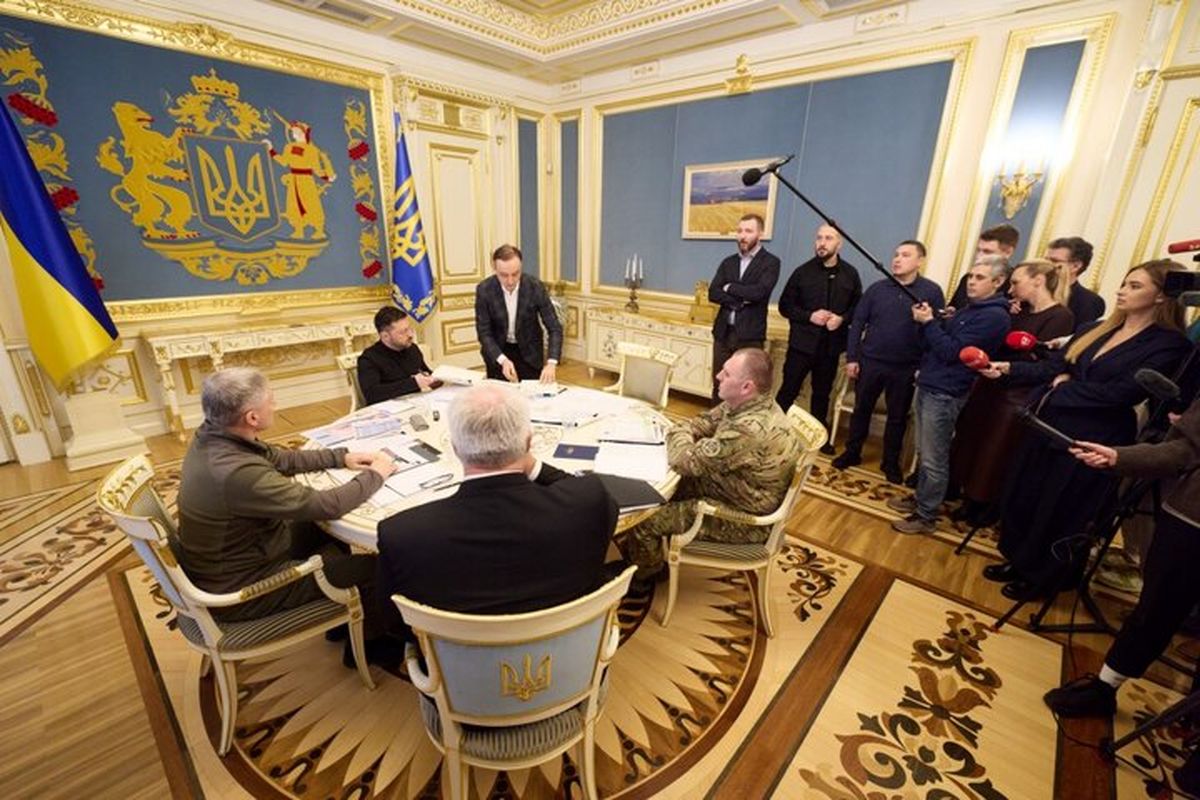 رئیسجمهور اوکراین ۵۵ فرد و نهاد روس، ایرانی و چینی را تحریم کرد