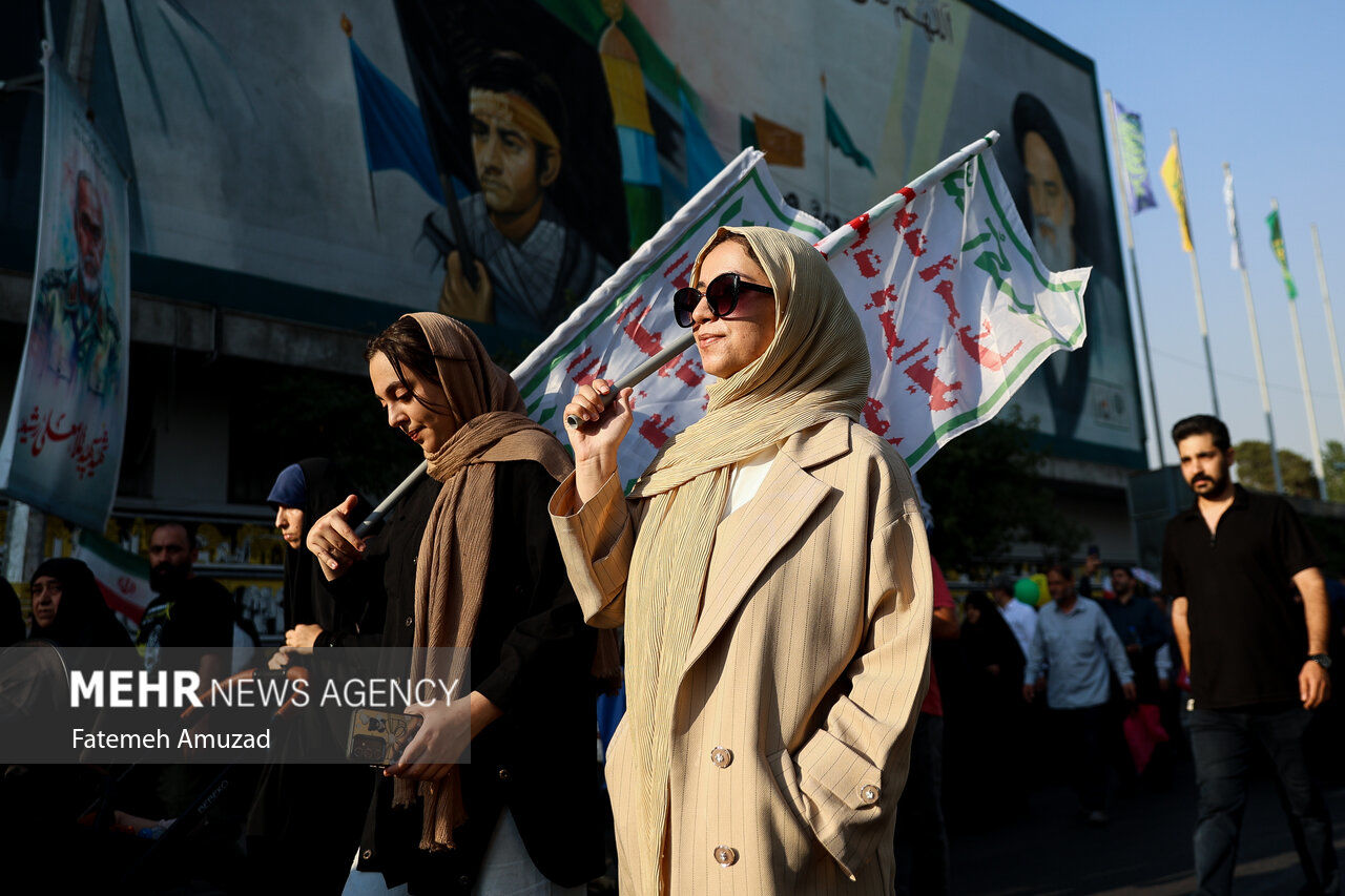 تصاویر: راهپیمایی کیلومتری غدیر 