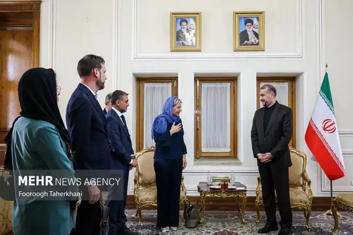 دیدار نماینده دبیرکل سازمان ملل درامور عراق با امیرعبداللهیان