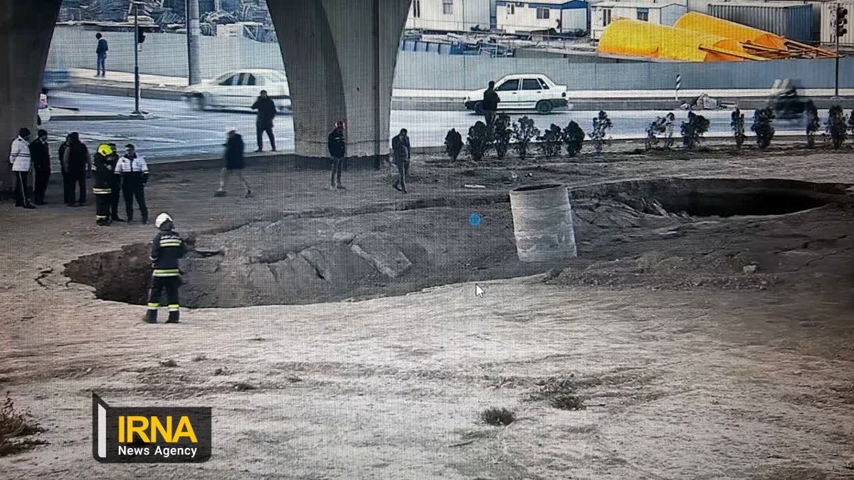 حادثه در مترو اصفهان / تونل ریخت