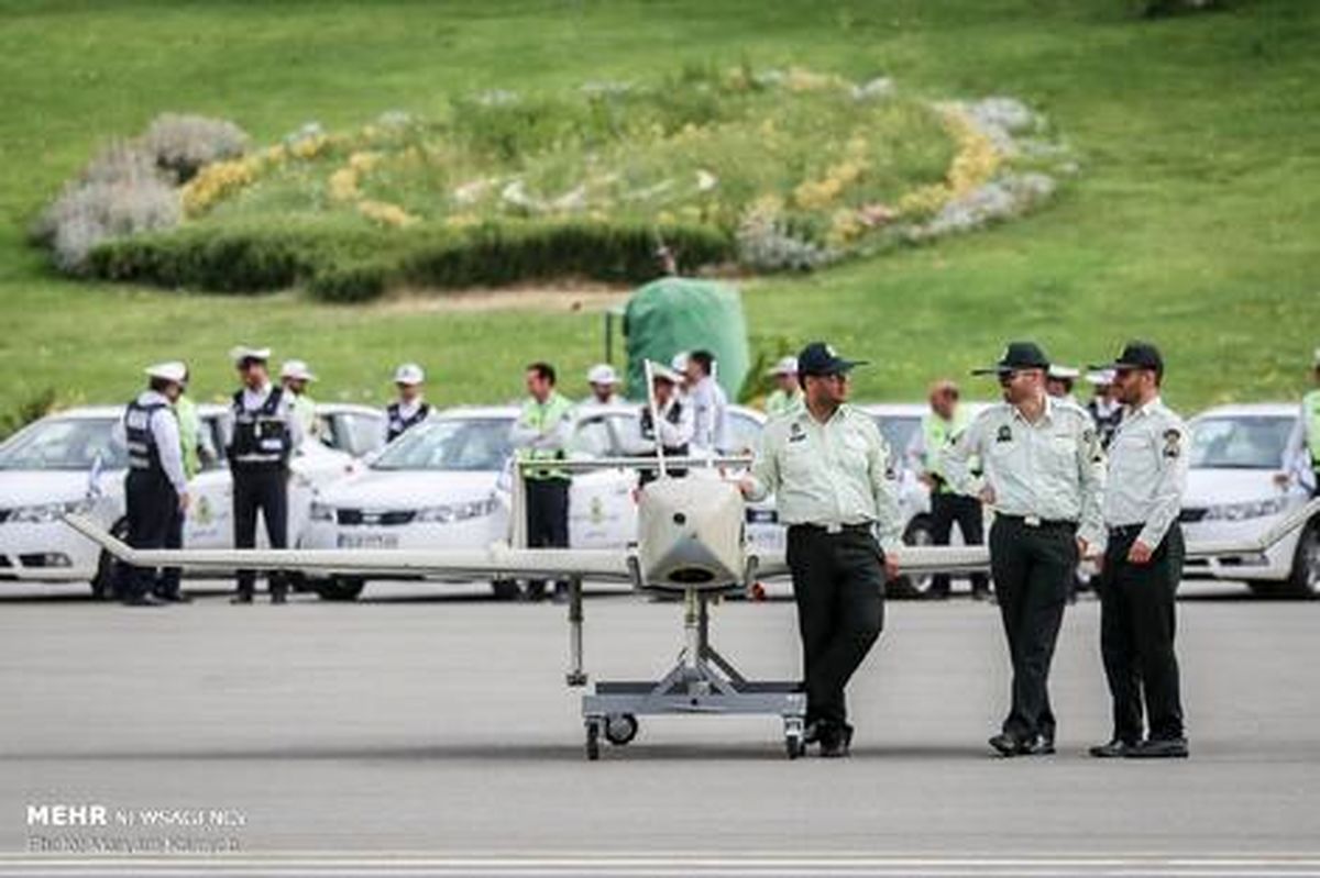 پهپادهای پلیس راهور بر فراز جاده‌ها 