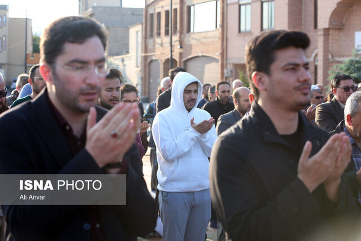 اقامه نماز عید قربان در دانشگاه تهران
