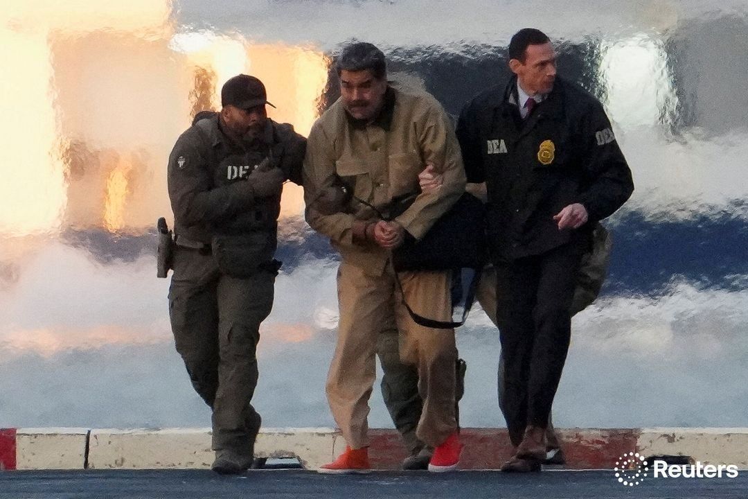 تصویری خاص رویترز از مادورو 