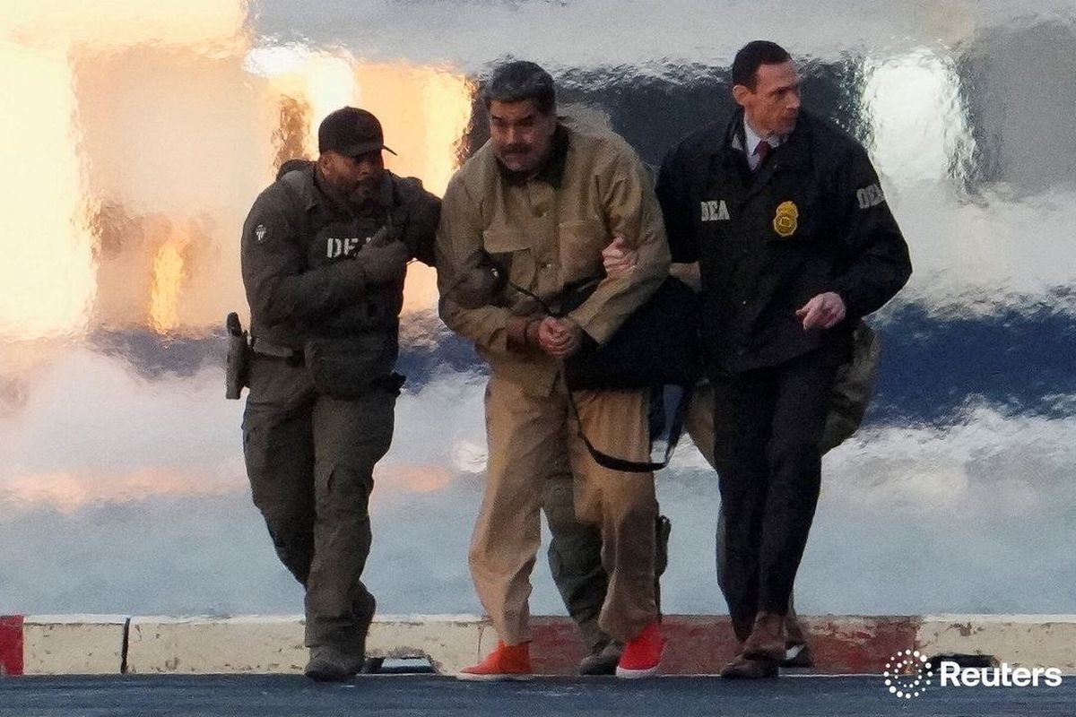 تصویری خاص رویترز از مادورو 