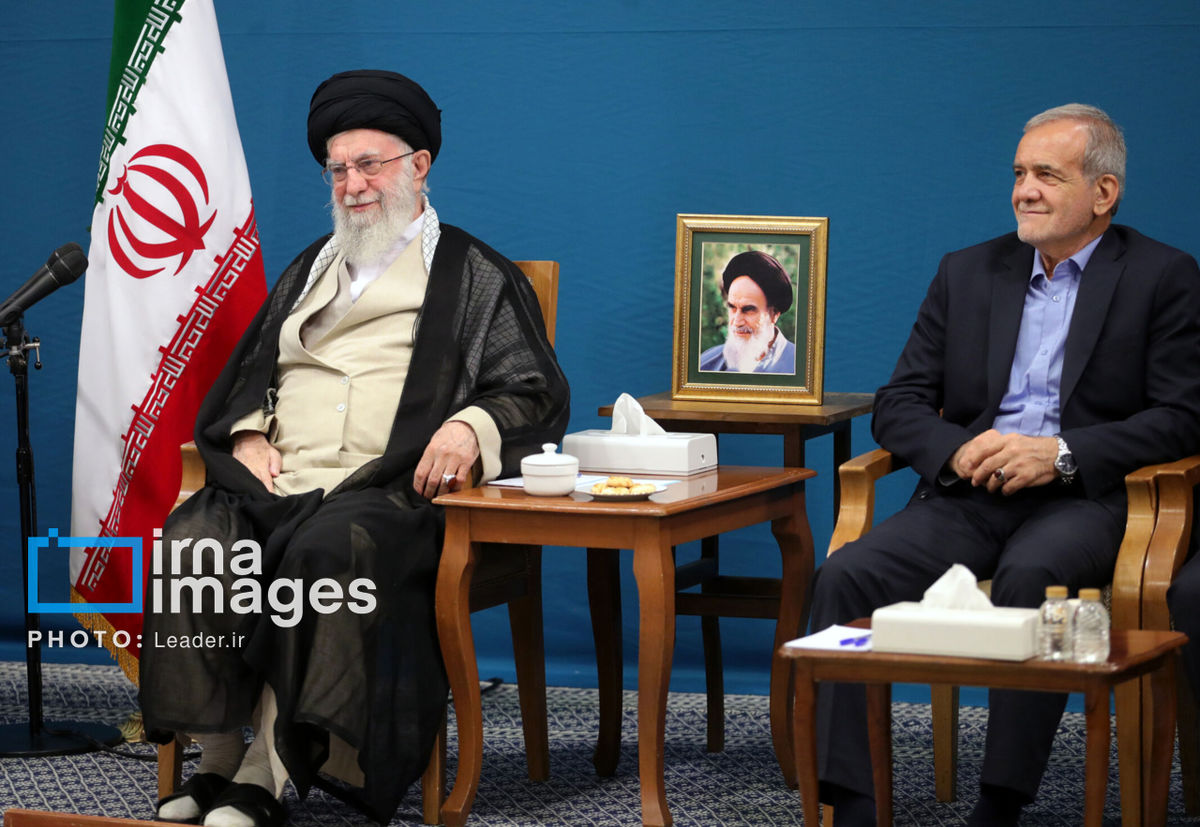 دیدار رئیسجمهور با رهبر انقلاب پیش از حضور در نشست مجمع عمومی سازمان ملل