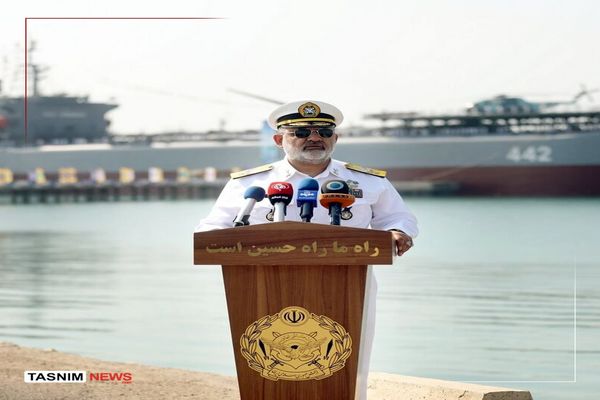 حضور ناوشکن جماران در آب‌های آزاد چه پیامی را به جهان مخابره می‌کند؟ 