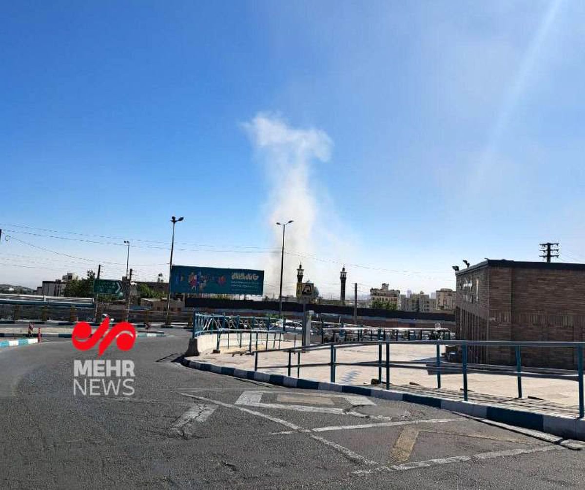 حمله دقایقی قبل رژیم صهیونیستی به شمال شرق تهران +عکس