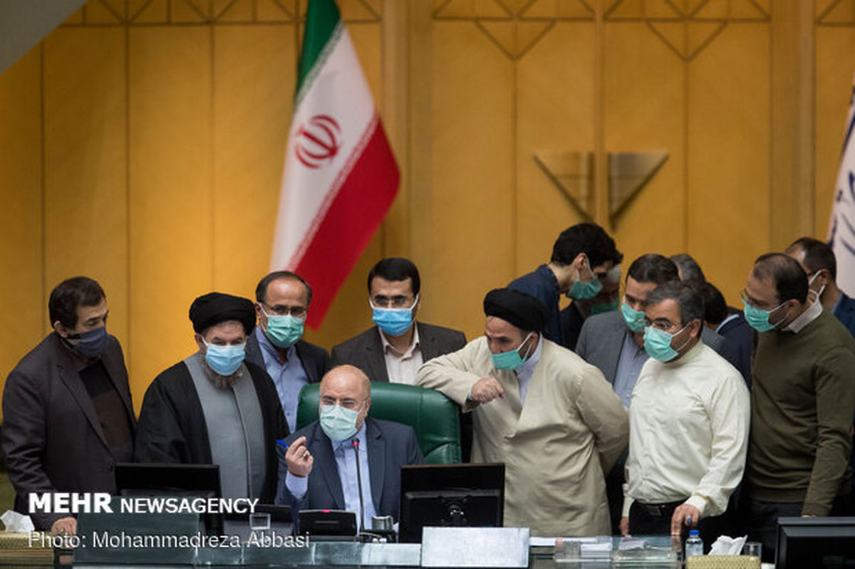 ادای سوگند قالیباف و هیئت رئیسه مجلس