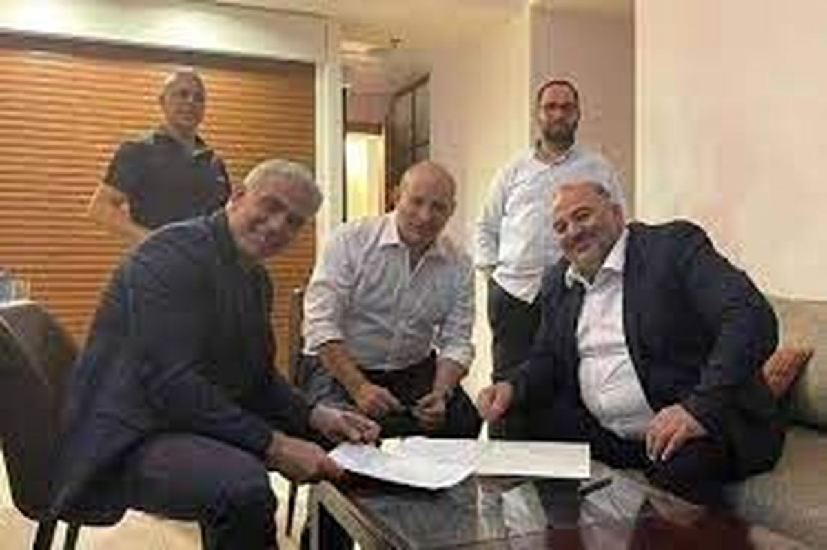 اسرائیل بر ائتلاف کابینه جدید به توافق رسید