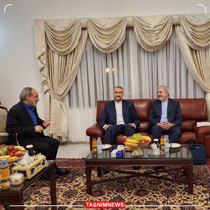 بازدید «امیرعبداللهیان» از سفارت ایران در ریاض +عکس