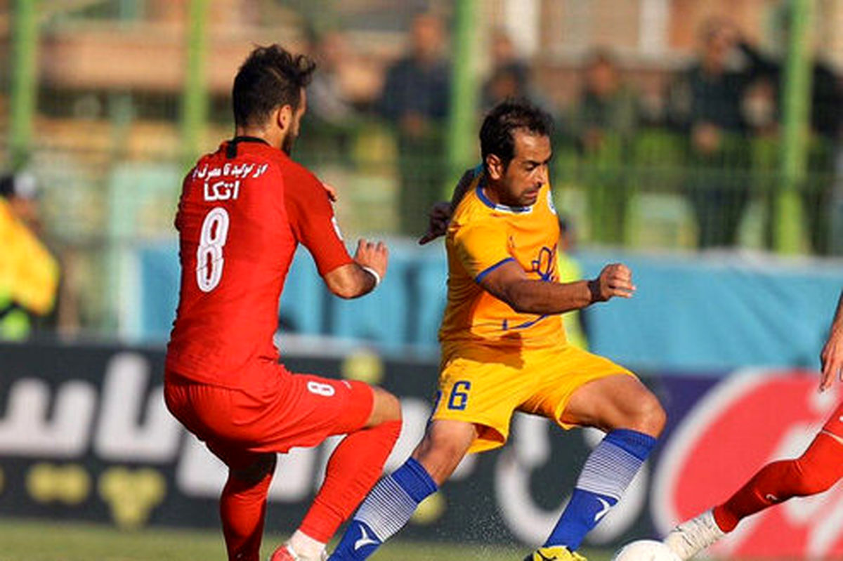 سر کمک داور دیدار پرسپولیس - شهرداری ماهشهر شکست +عکس