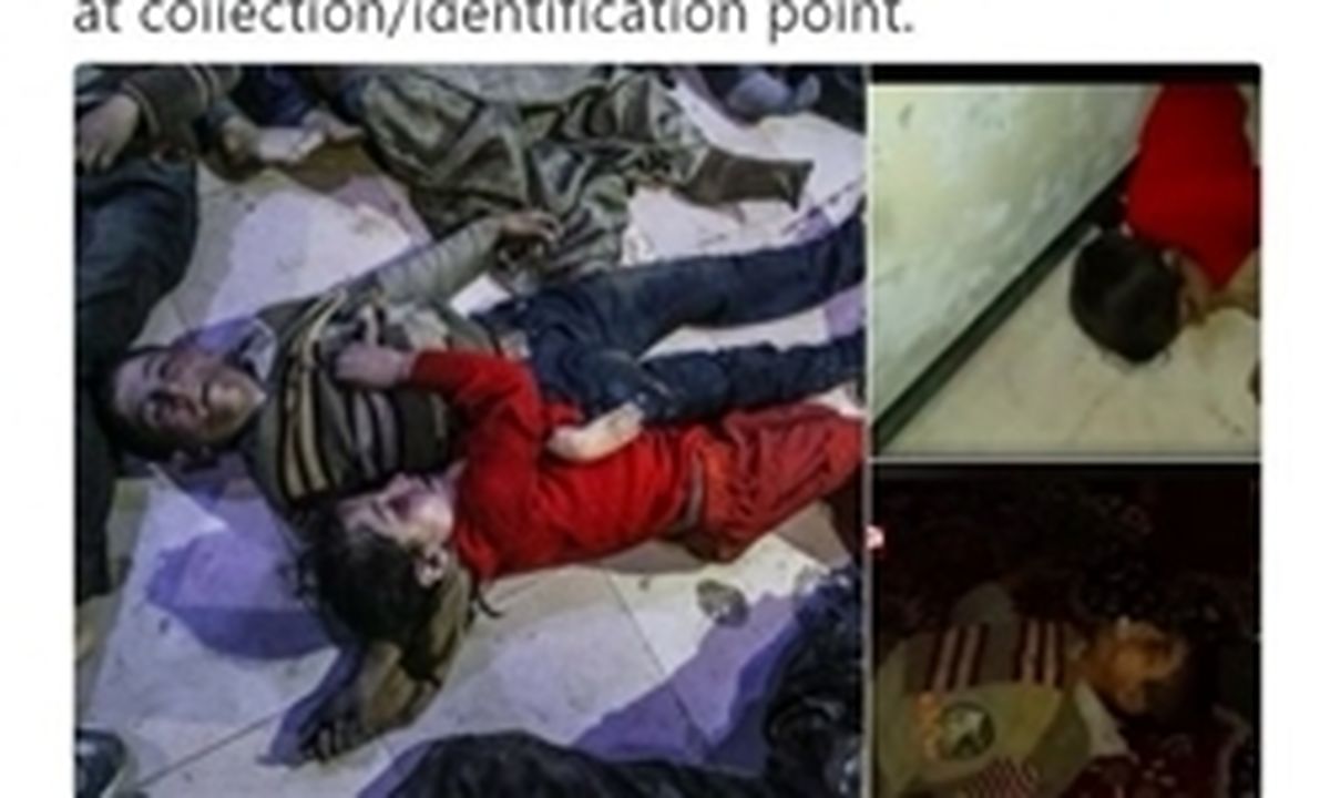 توئیت خبرنگار BBC ازصحنه‌سازی «حمله شیمیایی» دوما