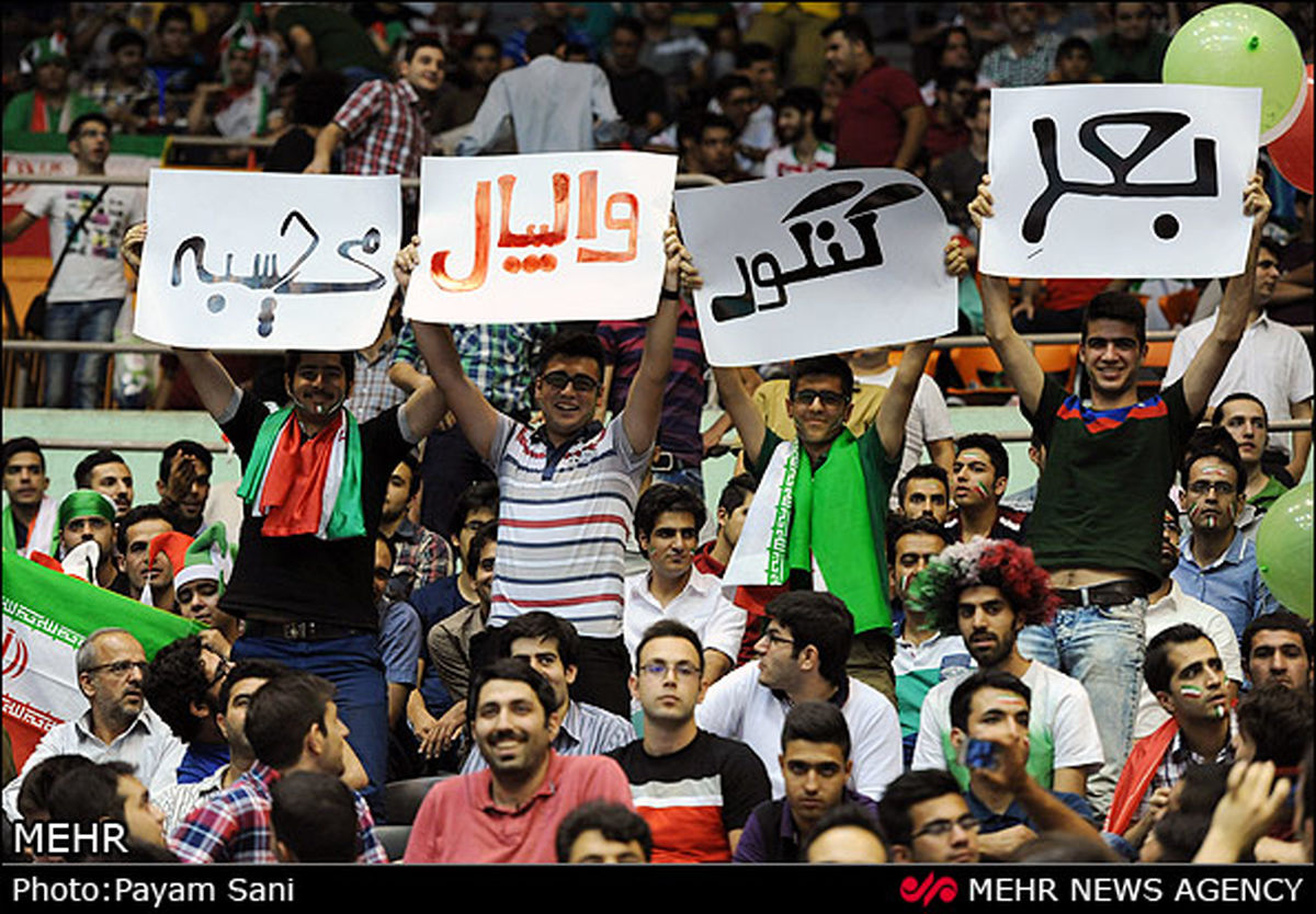 بعد کنکور والیبال میچسبه!/عکس