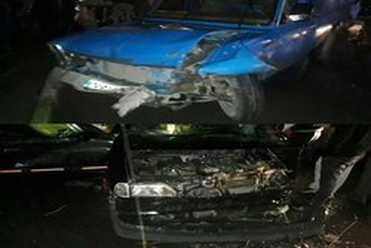 تعقیب و گریز پلیس و نیسان آبی سرقتی